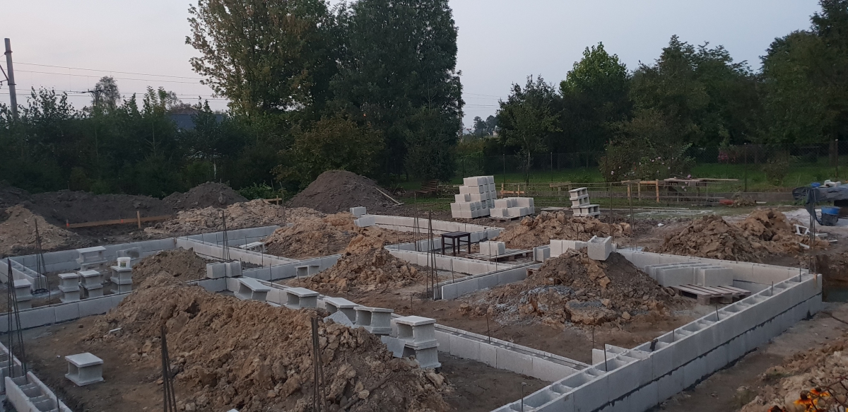 Zdjęcie do wpisu: Moja budowa - wrzesień 2018